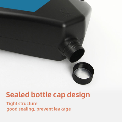 op maat gemaakte lege 500 ml plastic PCR-motoroliefles met schroefdop