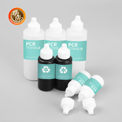 30 ml 50 ml 120 ml milieuvriendelijke PCR-plastic klemflessen met twist top inkt haar olieflessen
