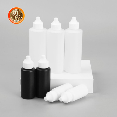 20 mm mond- oogdruppeldruppel Plastic E vloeistofff met kindbestendig schroefdeksel