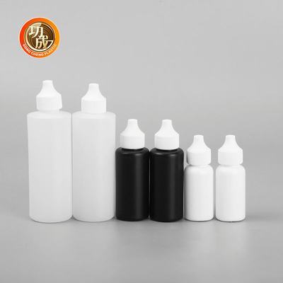 Soft Hair Oil Dye Applicator Plastic Squeeze Flasj 30 ml Met Twist Open Dispensing Cap