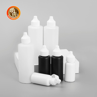 Op maat gemaakte 120 ml oogdruppelfles Ldpe Plastic Squeeze Dropper Flasjes
