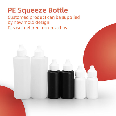 ODM Haarverf Sauce Squeeze Verpakkingsfles Met Twist Open Dispensing Cap