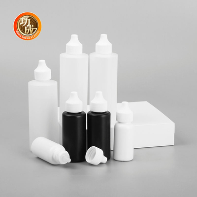 PE Plastic Squeeze Flasken 120Ml Soft Hair Oil Dye Sauce Twist Open Dispensing Cap Applicator