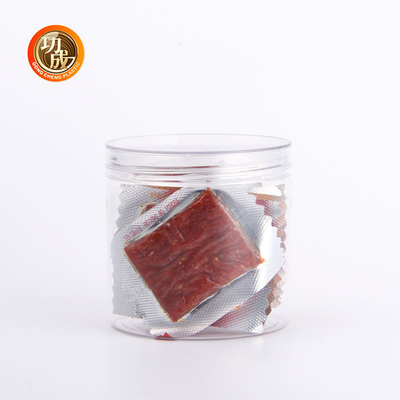CQM Plastic Candy Cookie Jar Leeg Duidelijk Breed Mond voedselopslag Huisdier Plastic Jar
