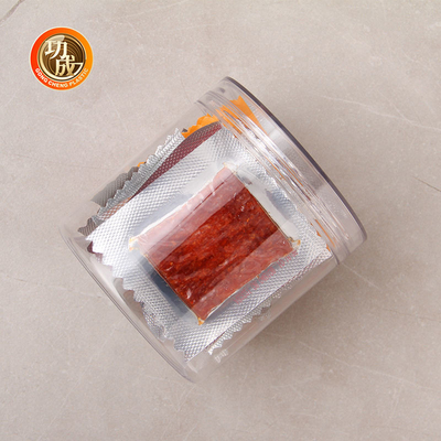 CQM Plastic Candy Cookie Jar Leeg Duidelijk Breed Mond voedselopslag Huisdier Plastic Jar