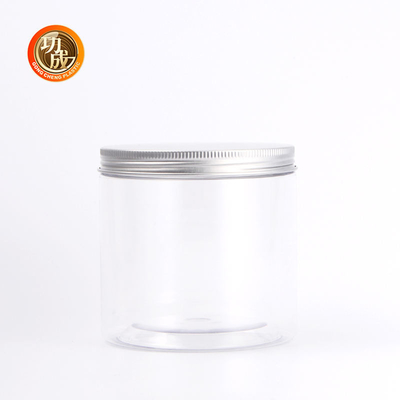 Gepersonaliseerd voedsel kwaliteit huisdier helder plastic pot met deksel 850ml