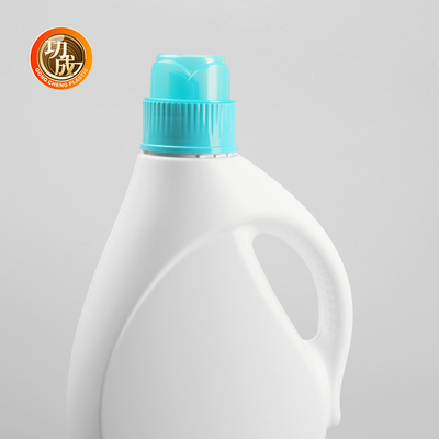 Haldoorzichtige vloeibare wasmiddel plastic fles kinderbescherming