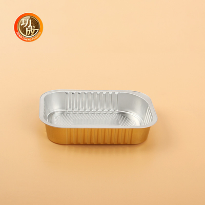 Aanpassen Rectangular Ronde Voedsel Pakket Verpakkingsdozen Zilveren Goud Deksel Deksel PP Deksel
