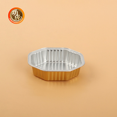 Aanpassen Rectangular Ronde Voedsel Pakket Verpakkingsdozen Zilveren Goud Deksel Deksel PP Deksel