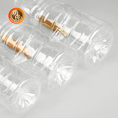 Doorzichtige plastic geurwaterflessen Voedingsmiddelen Kruiden Verpakking 1800 ml Capaciteit
