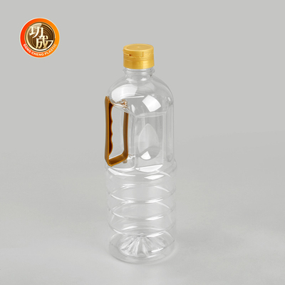 Schroef op het deksel Plastic kookoliefles Food Grade Kruiden Verpakking Op maat 1000ml-1800ml