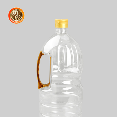 Doorzichtige plastic geurwaterflessen Voedingsmiddelen Kruiden Verpakking 1800 ml Capaciteit
