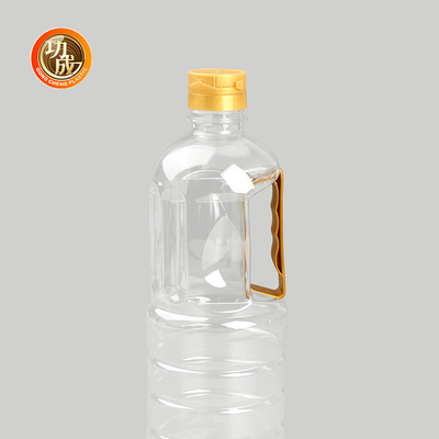 Doorzichtige plastic geurwaterflessen Voedingsmiddelen Kruiden Verpakking 1800 ml Capaciteit