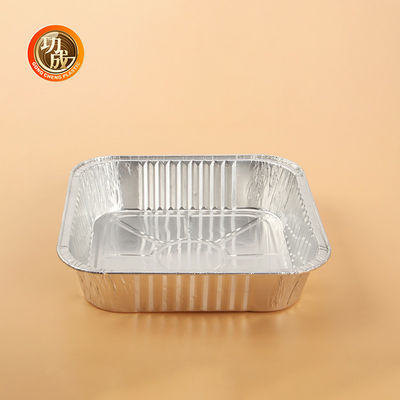 Eco-vriendelijke aluminium voedselverpakkingsdozen aangepast logo en afdruk rechthoekige / ronde / OEM-vorm